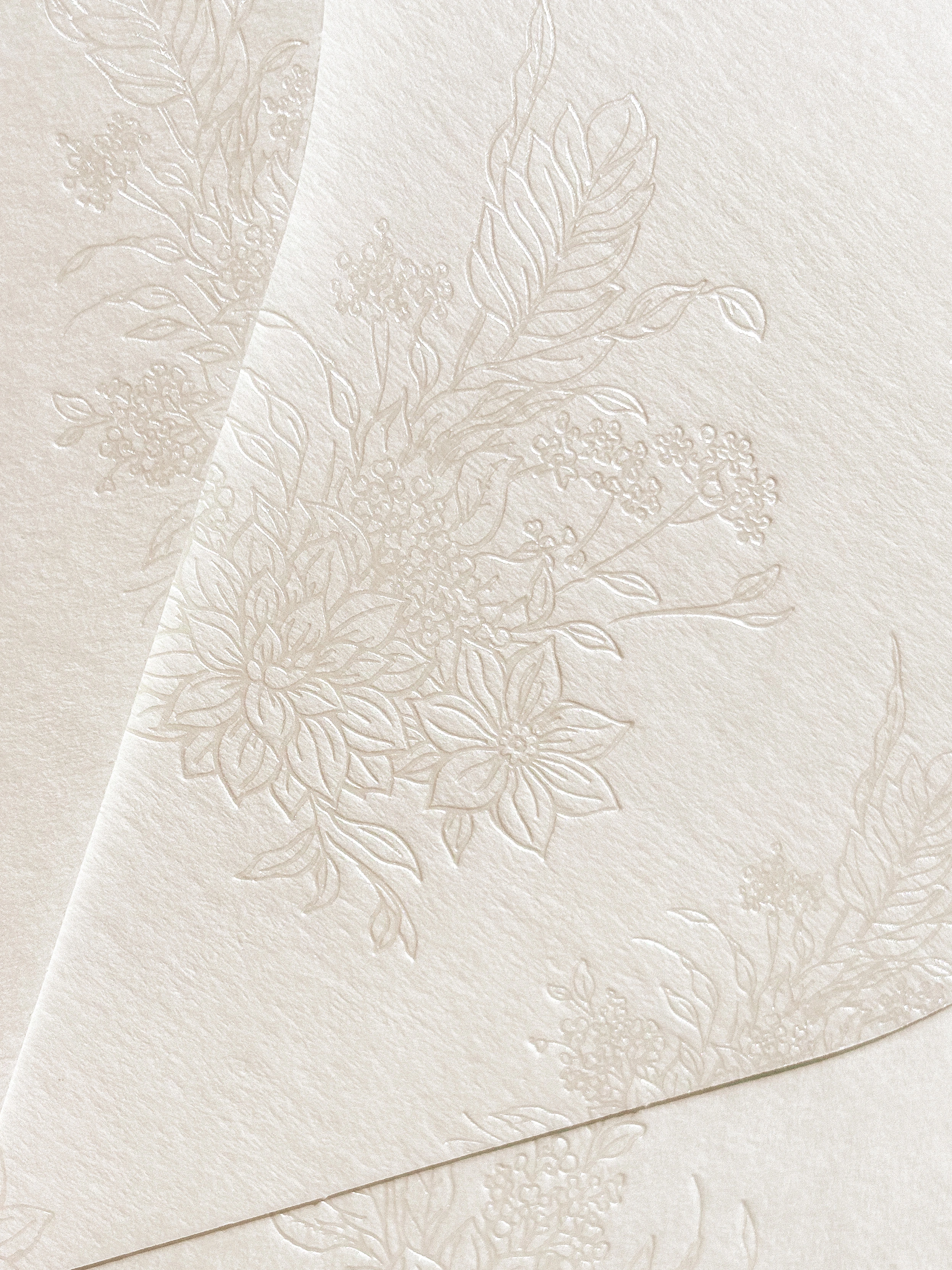 Fan Floral Foil